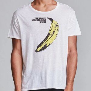 Velvet Underground Nici Banana Boy Warhol Tee NWT